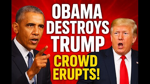 Barack Obama DESTROYS Trump and Republican Chaos