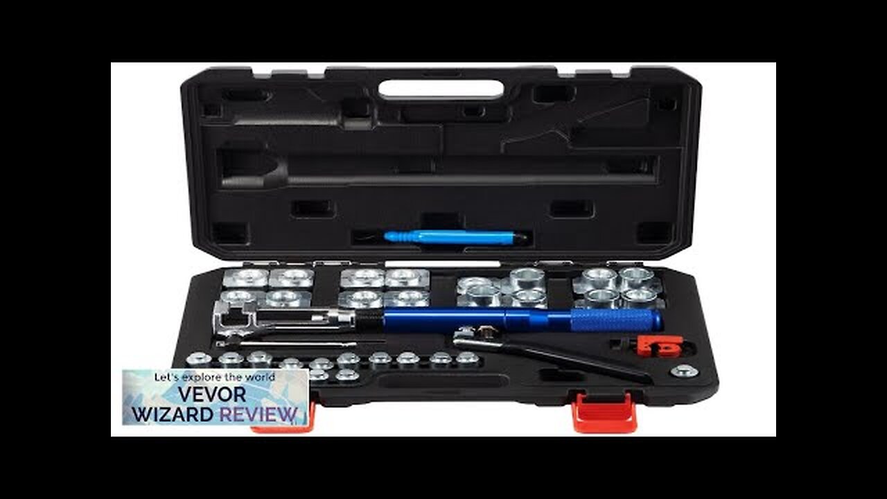 VEVOR Hydraulic Flaring Tool Kit 45° Double Flaring Tool Brake Repair Brake Review