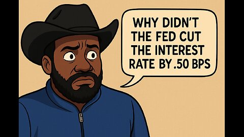 😕💰 Why Didn’t The Fed Cut Rates by 0.50 BPS?! | The Market’s Big Surprise 😬📉