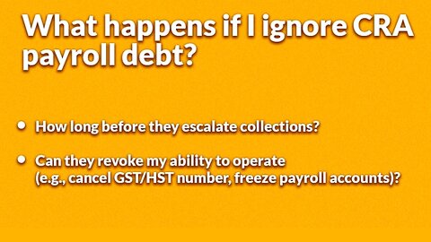 FAQ 10: Who Do I Turn To To Fix CRA Payroll Problems?