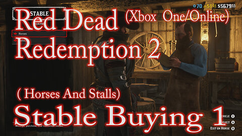 Red Dead Redemption 2 (Xbox One/Online) Stable Buying 1
