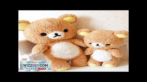 80cm Queen Size Rilakkuma Plush Toy Kawaii Relax Bear Stuffed Dolls Animals Review