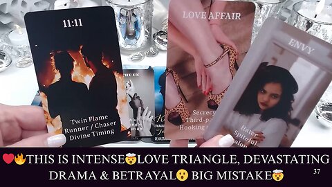 NO CONTACT❤️‍🔥THIS IS INTENSE🤯LOVE TRIANGLE, DEVASTATING DRAMA & BETRAYAL😮 BIG MISTAKE🤯