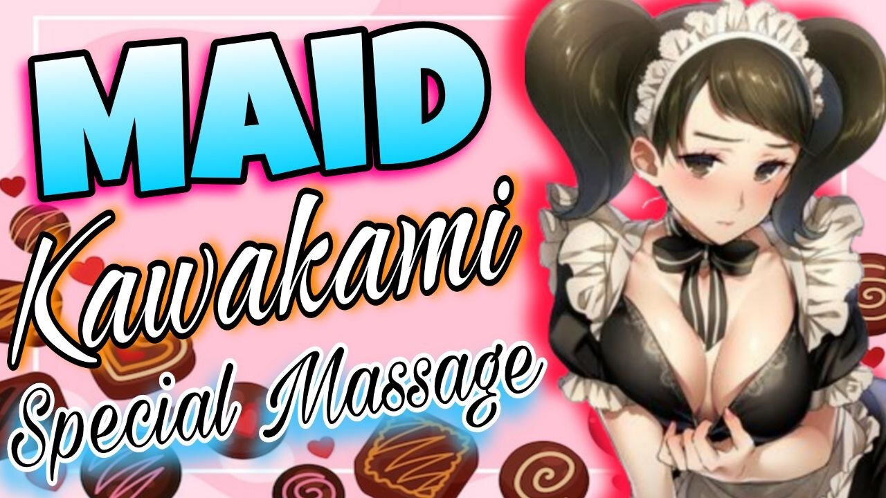 ASMR Roleplay 💝 MILF Maid Kawakami Gives you a special Massage 🎀 Persona 5