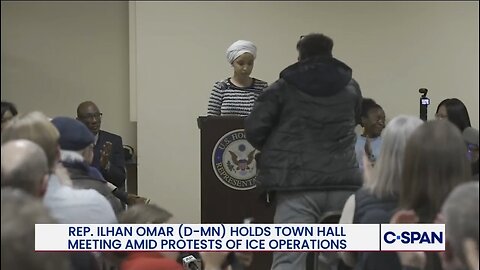 A Man Just Charged At Rep Ilhan Omar During An Event