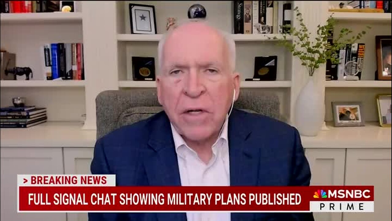 Brennan: We Should Investigate Trump’s First 70 Days in Office to See if There Has Been ‘Additional Leakage’ in These Unsecured Channels