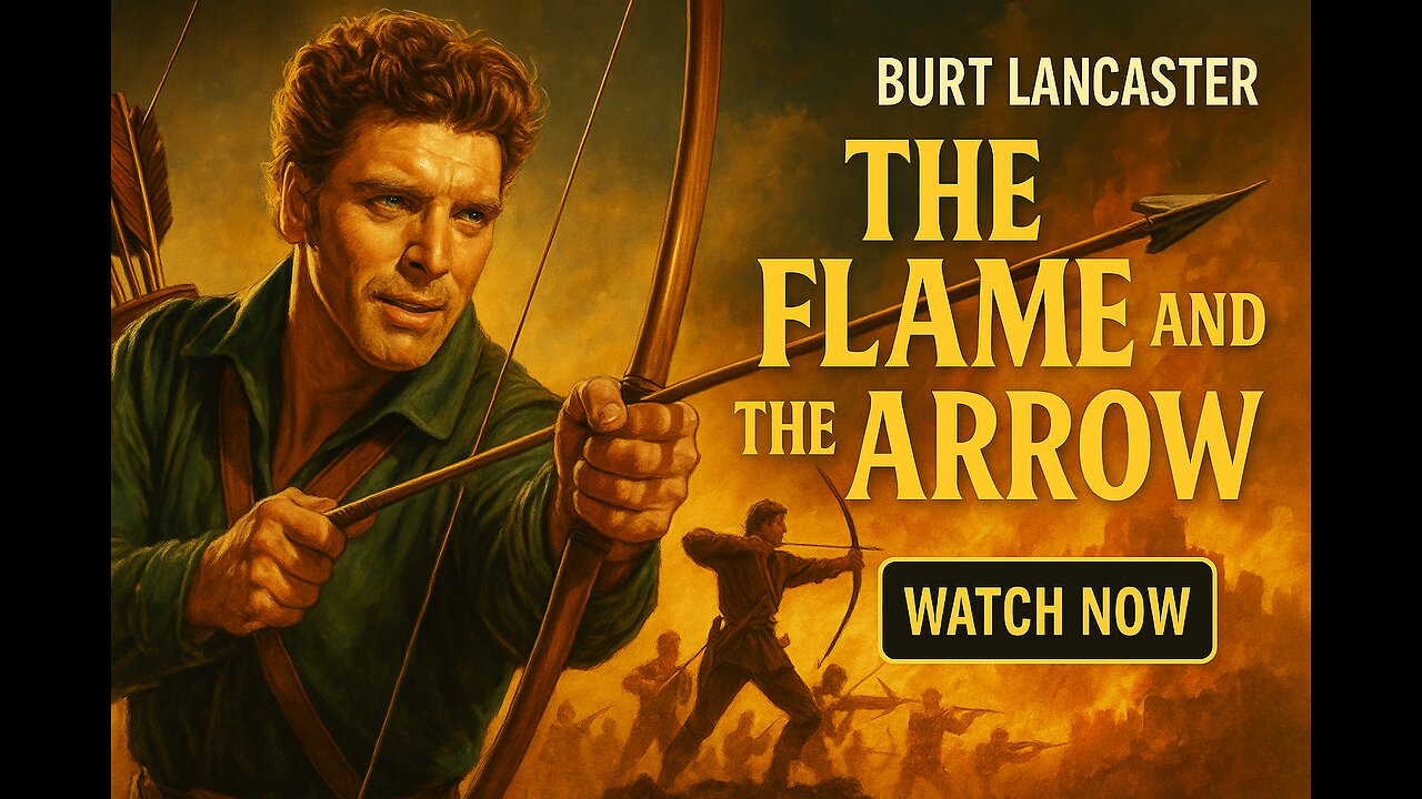 The Flame and the Arrow | Full Movie | Burt Lancaster | Adventure Classic