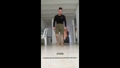 5 burpees más cada día del año