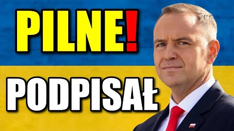 Karol Nawrocki podpisał ustawę o dalszej pomocy Ukraińcom (26.09.2025)