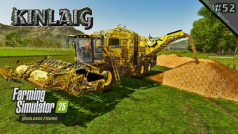 TIGER & "MOUSE" TEAM UP FOR 483,000 Liters of Carrots. 🥕🐅🐁 | Kinlaig Ep. 52 | Farming Simulator 25