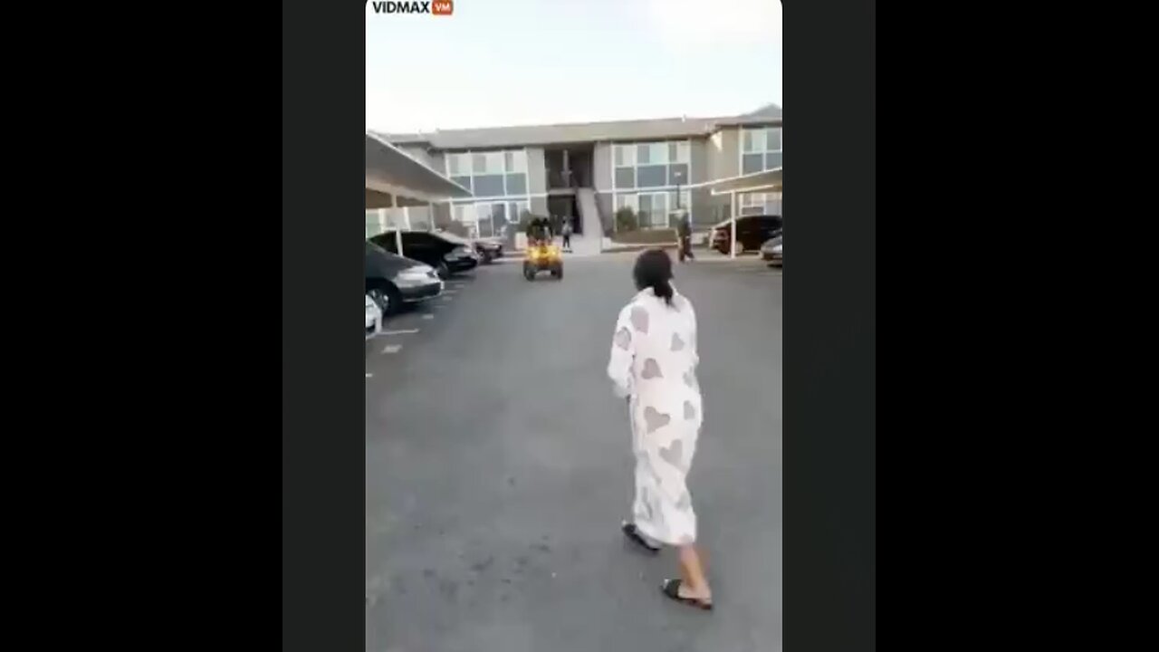 No helmet. No brains. Needs to pull his pants up. Runs down a lady walking across a parking lot.