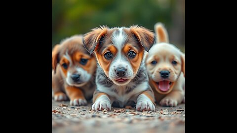 Loving dog moments