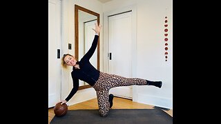 Medicine Ball Cardio and Core Interval Workout | 35 Minutes