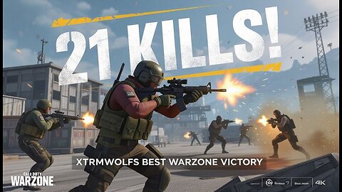 21 KILLS! XtrmWolf's Best Call Of Duty Warzone Victory!