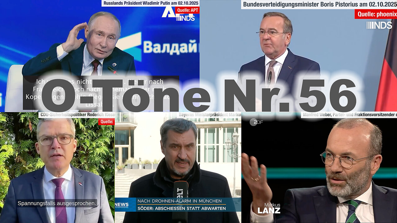 „Im Zweifelsfall abfangen und abschießen“ – O-Töne zu „Drohnen-Sichtungen“ in Europa | NDS