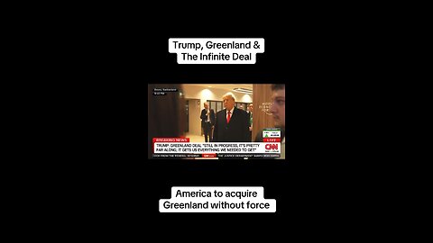 Trump acquired Greenland….?