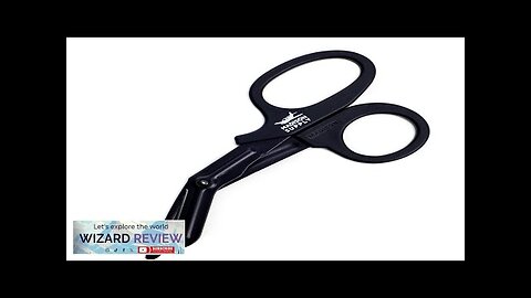 Madison 7.5" Premium Stainless Steel Nurse Scissors with Non-Stick Blades Fluoride-Coated Review