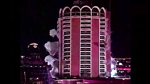 Sands and Aladdin Hotels and Casinos Las Vegas Implosions
