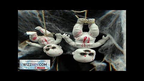 Halloween Hanging Ghost Dolls Spooky Tricky Toys Ornament Horror Atmosphere Bar Courtyard Review