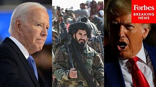 'Not Even Believable': Trump Hammers Biden Over Report The US Is Sending Money To The Taliban