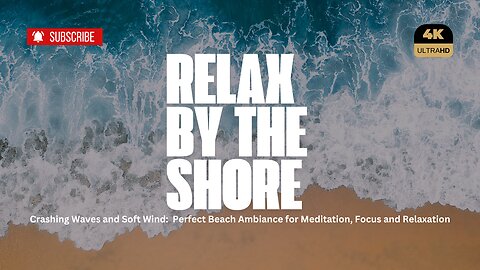 30 Minutes of Focus with Ocean Waves: Natural White Noise