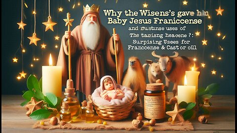 Why the Wise Men Gave Baby Jesus Frankincense + Surprising Uses for Frankincense & Castor Oil