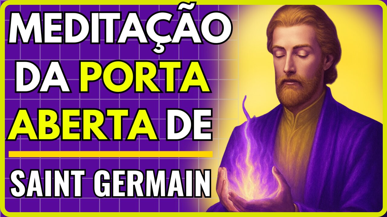 💰 Live de Meditação: Conecte-se com a Energia de Saint Germain e a Abundância
