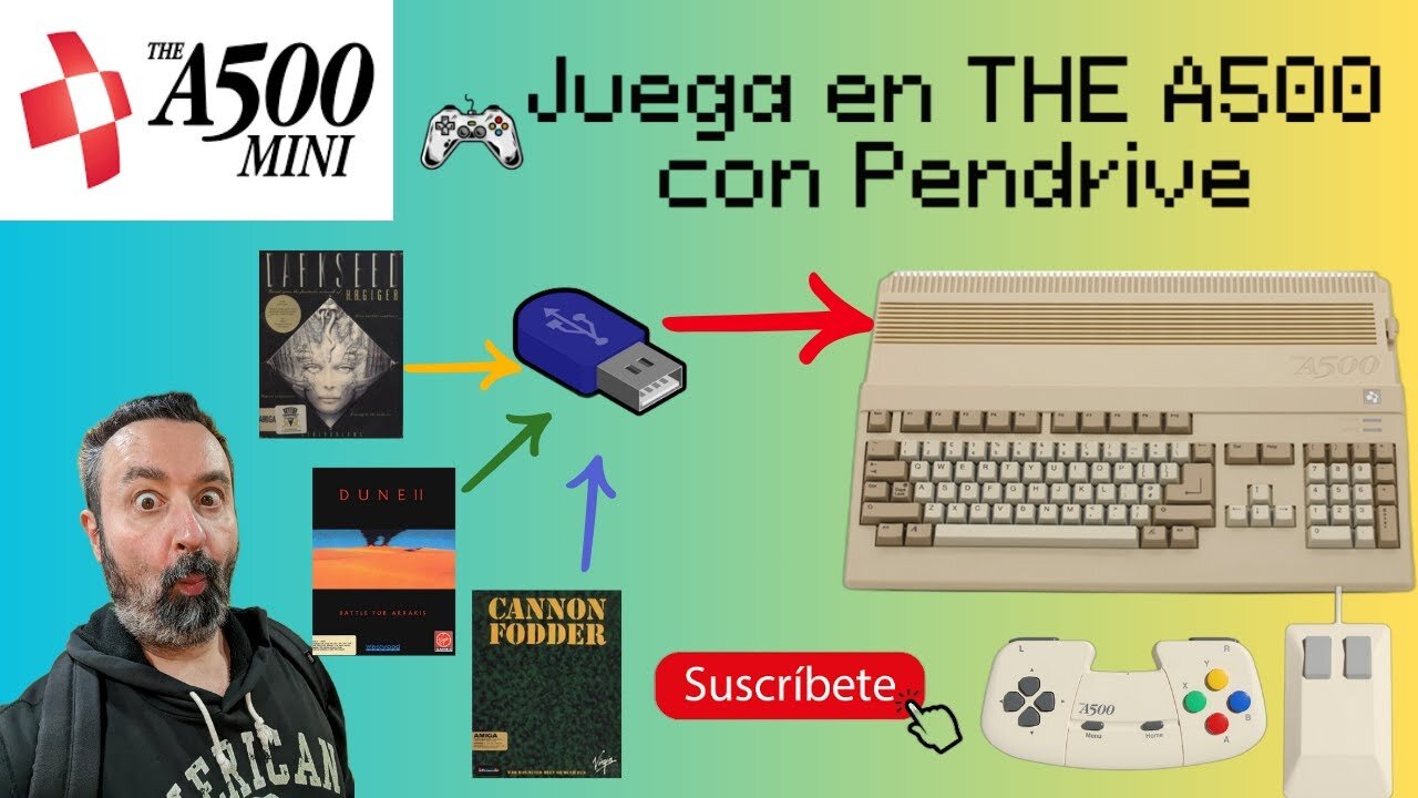 🕹️ Pendrive listo para THE A500: guía rápida para instalar y probar tus juegos favoritos