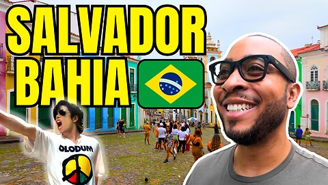 Exploring #Salvador, #Brazil! 🇧🇷 Michael Jackson Filmed HERE?! #olodum