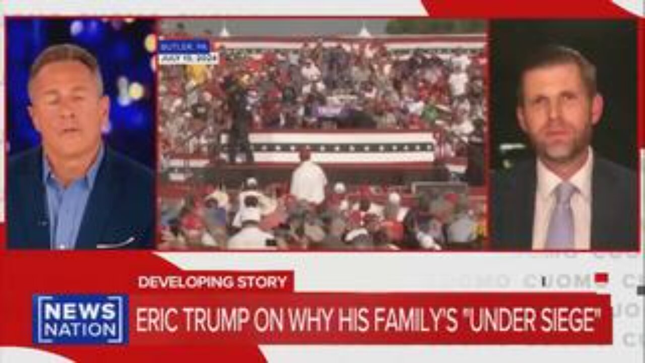 Eric Trump just flipped the script on Chris Cuomo live on-air, leaving him shocked.