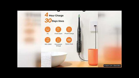 Bitvae Electric Toothbrush for Adults - Ultrasonic Electric Toothbrushes with 8 Brush Review