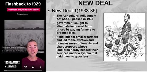 FARMERS PAID NOT TO PLANT DURING THE GREAT DEPRESSION