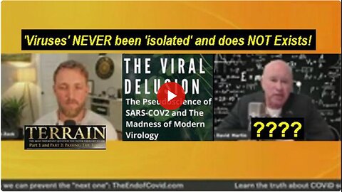 'Alec Zeck' & Dr 'David Martin': Does 'Viruses' Exists?