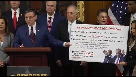 Speaker Johnson: Dems ADMIT What They're Up To
