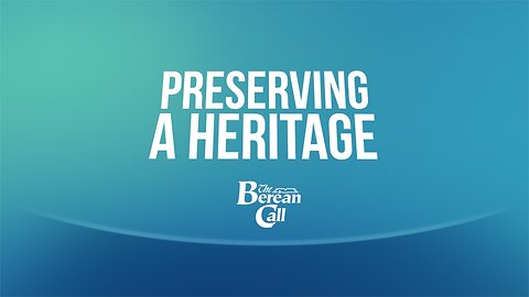 Preserving a Heritage - an update from Rob Yardley