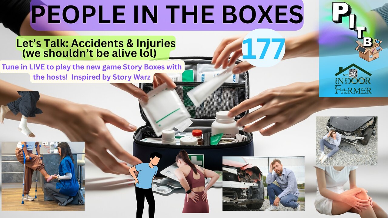 People In The Boxes ep 177, Accidents & Injuries (We Shouldn't Be Alive lol) Let's Talk About It