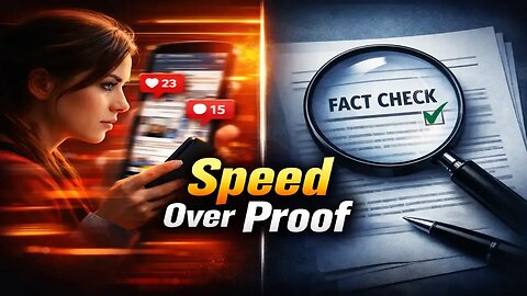 When Reaction Beats Proof: How Speed Replaces Verification Today, Now.