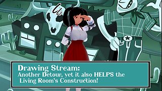 [Drawing Stream] Taking a Detour to Something that Supports the Future Background?