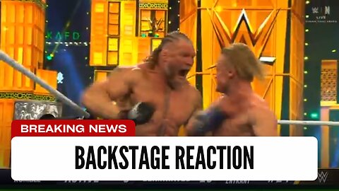 Backstage Reaction To Major Brock Royal Rumble Moment