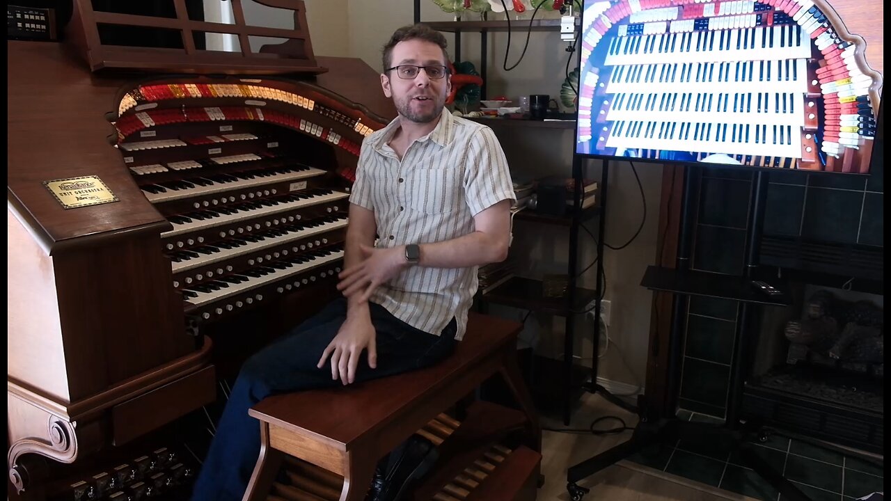 David Marsh on Mike Huffman's theater organ in Tulsa (10-12-2025)