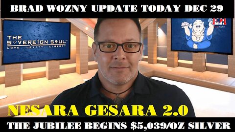 BRAD WOZNY: 3iATLAS, Sovereignty, CIC Trump Power Moves & The Golden Age