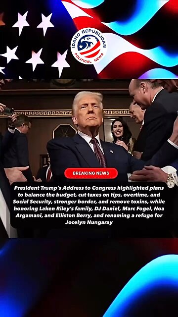 President Trump's Congress Address Speech