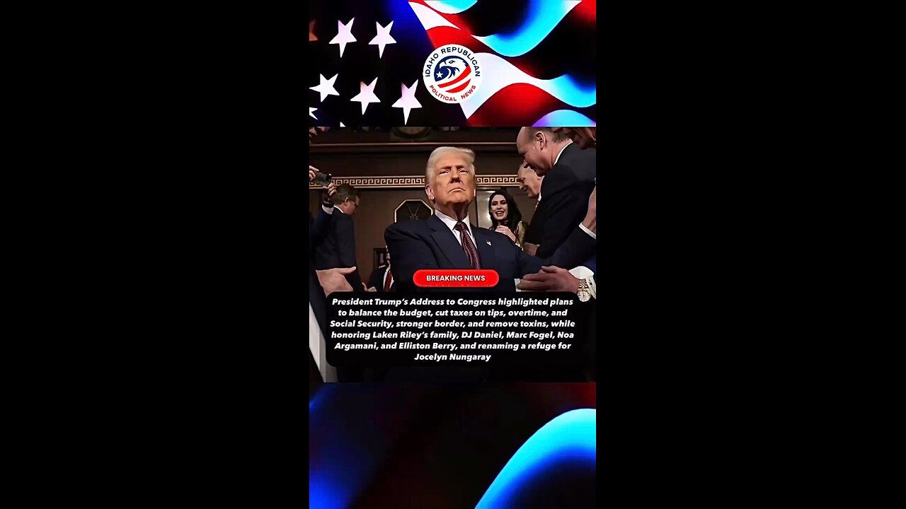 President Trump's Congress Address Speech