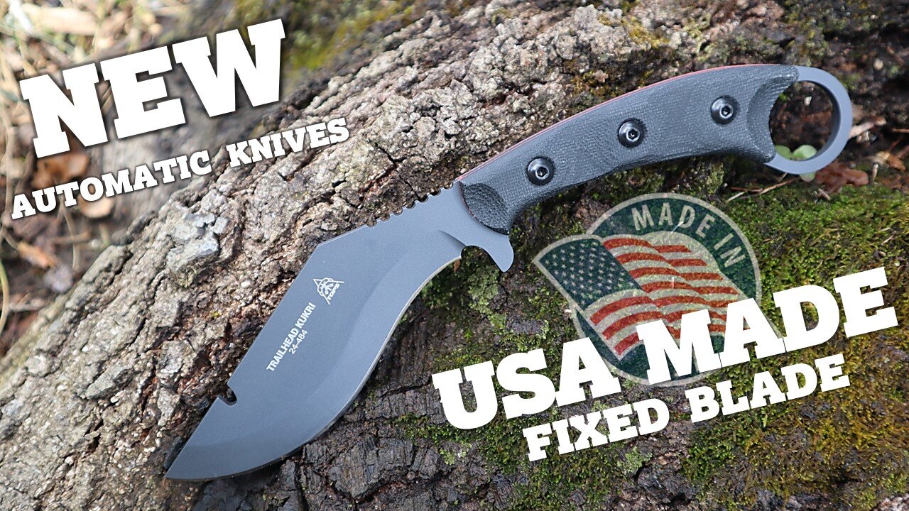 🔥 INSANE 2025 Knife Drops! MicroTech LUDT Gen III & USA Made Fixed Blade