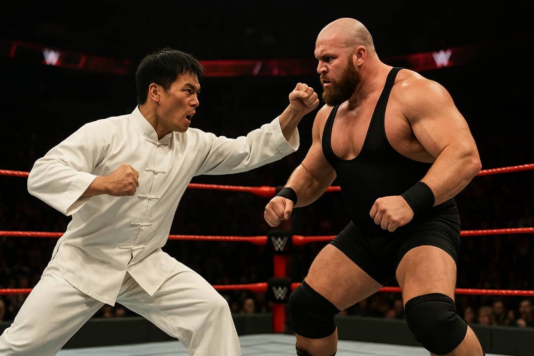 Kung-fu vs WWE