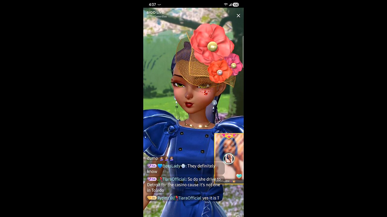 A clip of Ladyb and EBBMAY