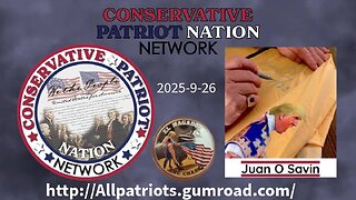 💥 Sep 26 2025 - Juan O Savin w/ CPNN > All The U.S. Generals Have Been Called Together [NCSWIC]