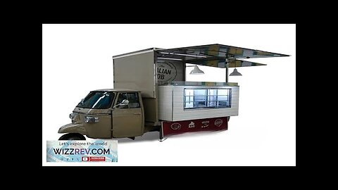 3 Wheels Electric Vehicle Tricycle Adults Best Folding Mobile Kitchen Food Truck Review