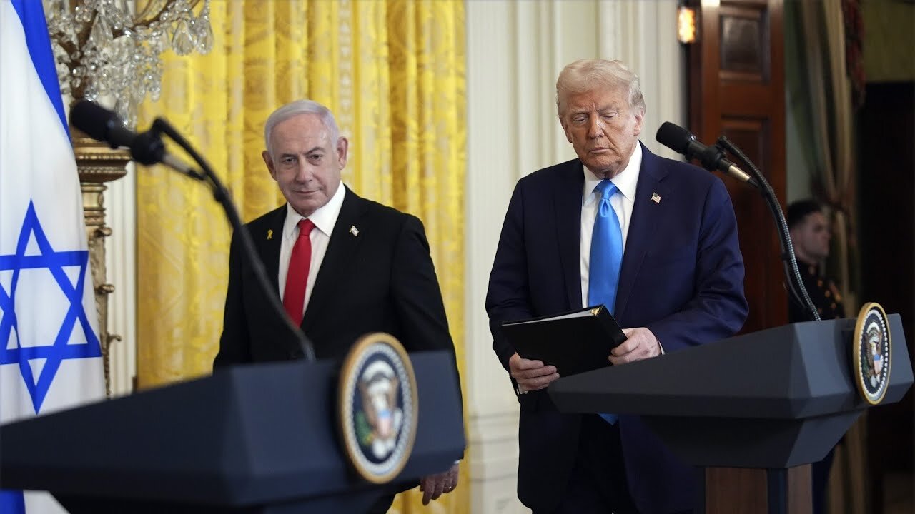 Trump and Netanyahu convene at White House for joint press conference