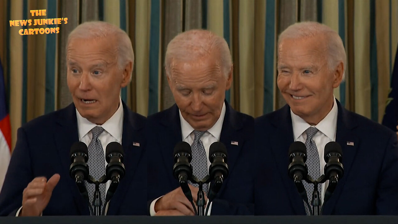 You can't make this shit up. Creepy Joe has the nerve to joke about ...